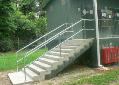 Tully-Field-Training-Area-New-Stair-Topping-to-ensure-compliance